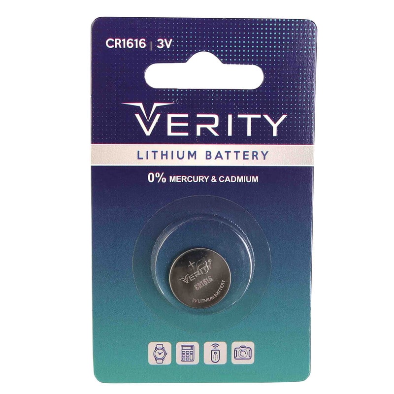باتری سکه ای 1616 برند VERITY — تصویر ۲