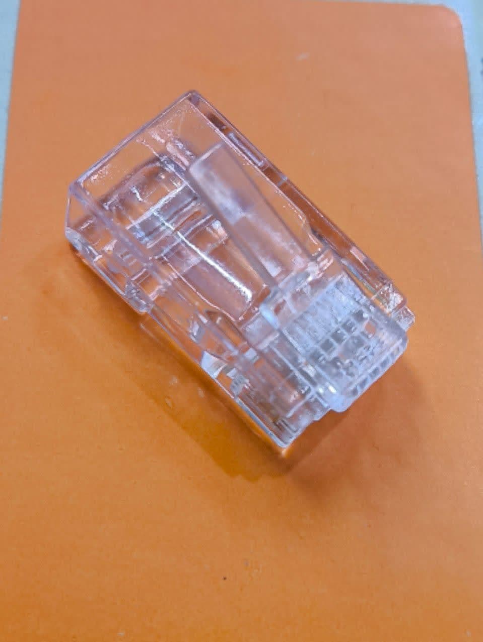 سوکت شبکه OPEN END /میان گذر CAT 6 پلاستیکی UTP — تصویر ۳