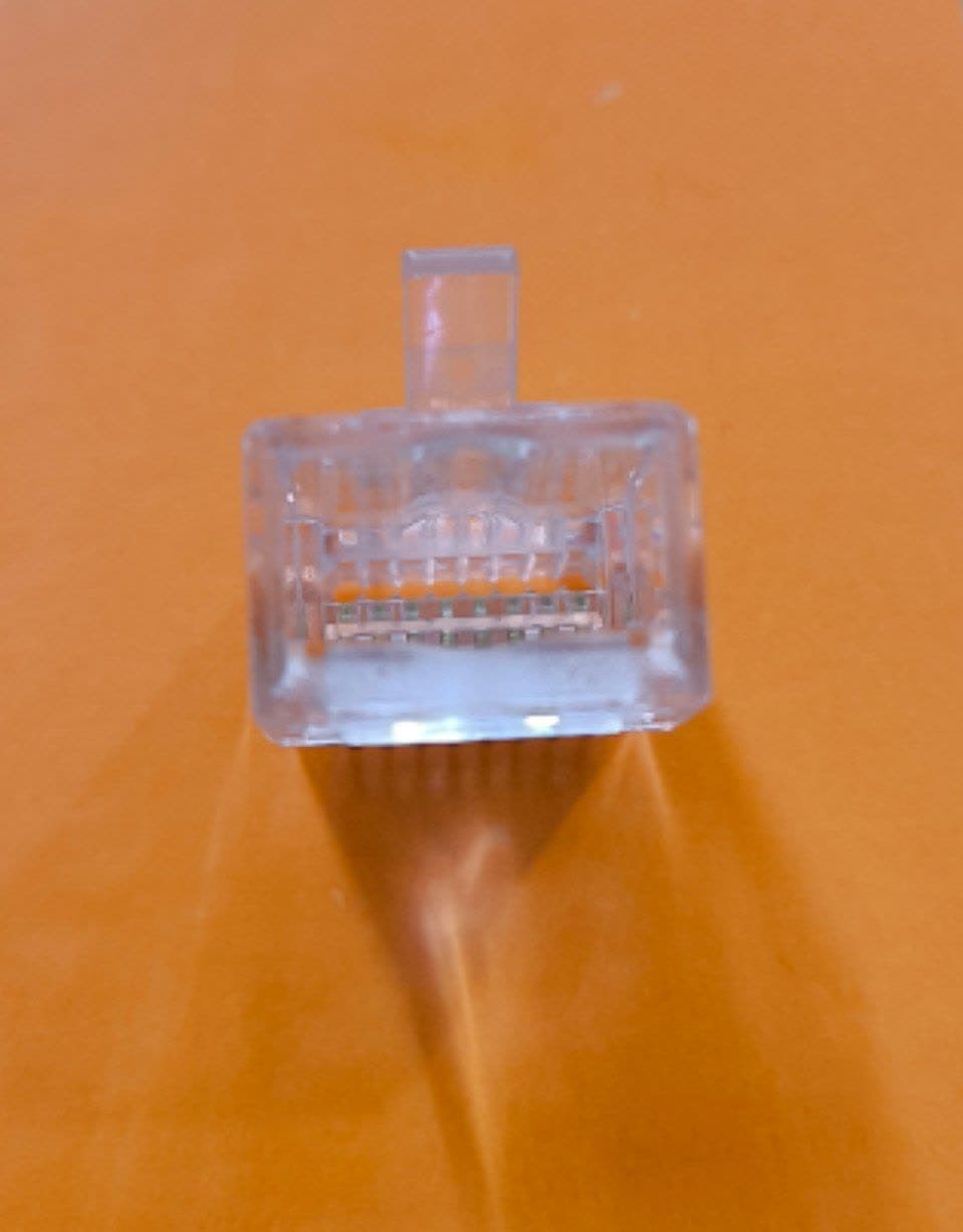 سوکت شبکه OPEN END /میان گذر CAT 6 پلاستیکی UTP — تصویر ۴