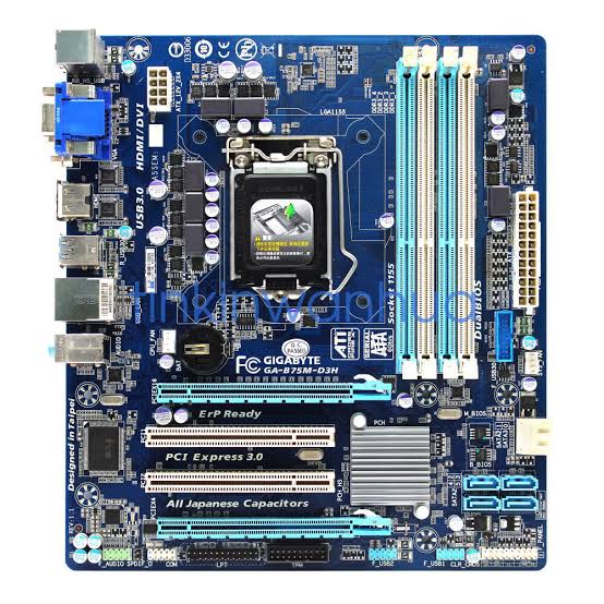 مادربرد دسته دوم گیگابایت مدل MAINBOARD USED B75M-D3H