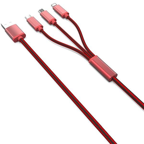 کابل شارژ 1 به 3 TC A28 تسکو — تصویر ۳