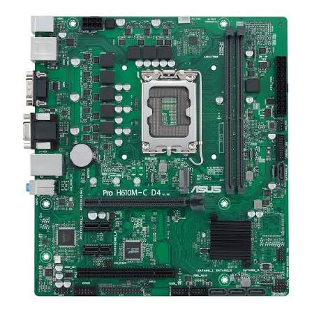 مادربرد دسته دوم ایسوس مدل MAINBOARD USED H610M-C