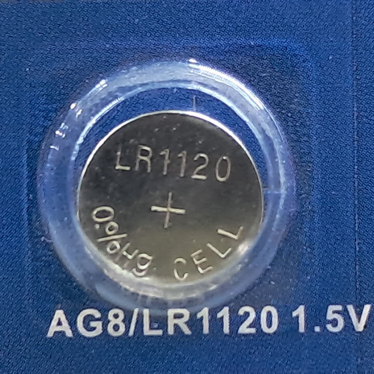 باتری سکه ای آلکالین تکی مدل AG8 برند VERITY — تصویر ۲