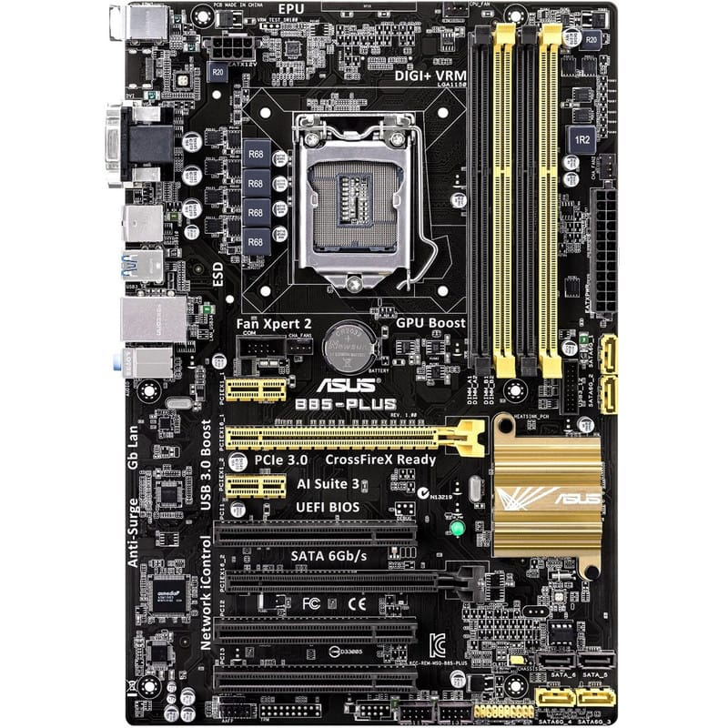 مادربرد دسته دوم ایسوس مدل MAINBOARD USED B85-PLUS