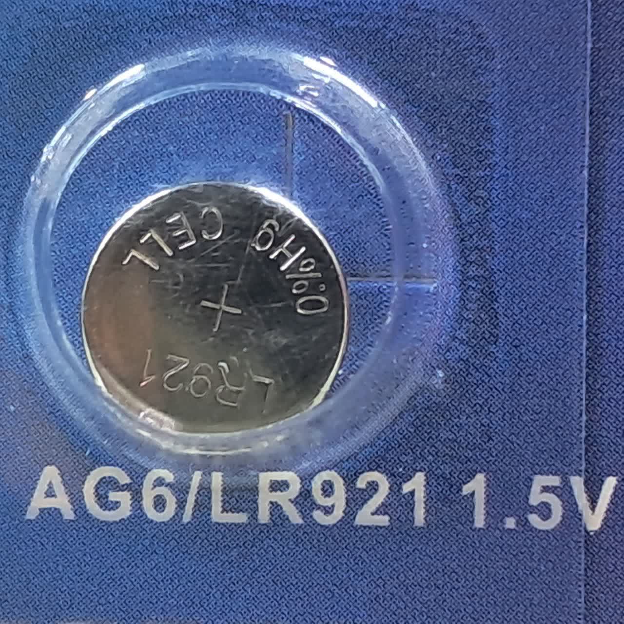 باتری سکه ای آلکالین تکی مدل AG6 برند VERITY — تصویر ۲