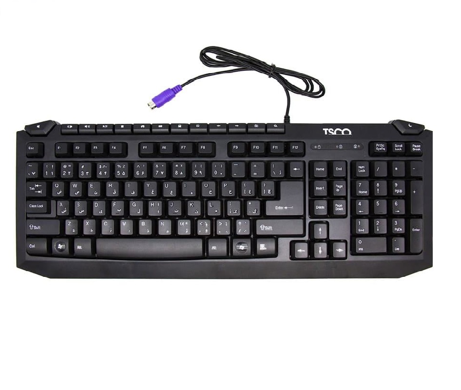 کیبورد سیم دار TK 8024 تسکو (TSCO)