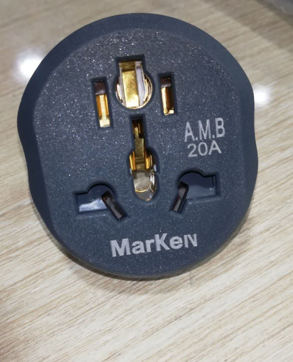 تبدیل برق 3 به 2 / 20 آمپر برند MARKEN — تصویر ۲