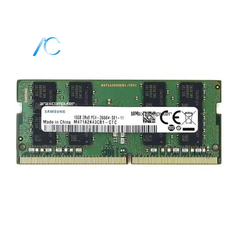 رم دسته دوم لپ تاپ DDR4 2666 مگاهرتز سامسونگ ظرفیت 16 گیگابایت