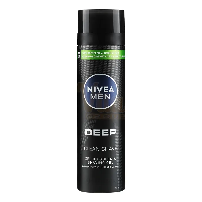 ژل اصلاح نیوا دیپ Deep Black Carbon حجم 200 میل
