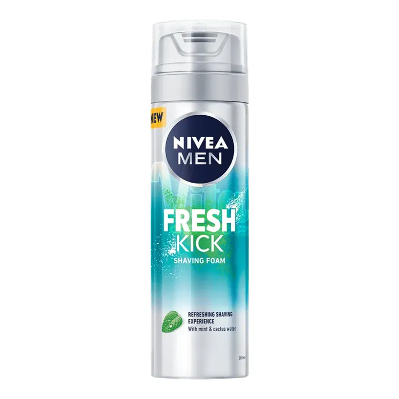فوم اصلاح نیوا فرش کیک Fresh Kick حجم 200 میل