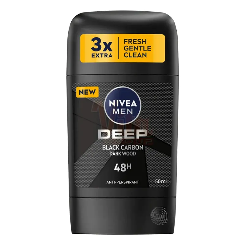 مام استیک مردانه نیوا Deep Black Carbon حجم 50 میل