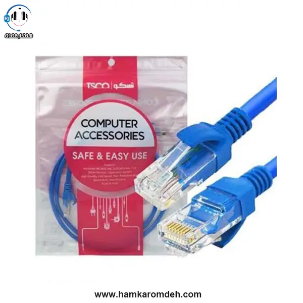 کابل شبکه 1 متری CAT6 TNC605 CCUتسکو — تصویر ۳
