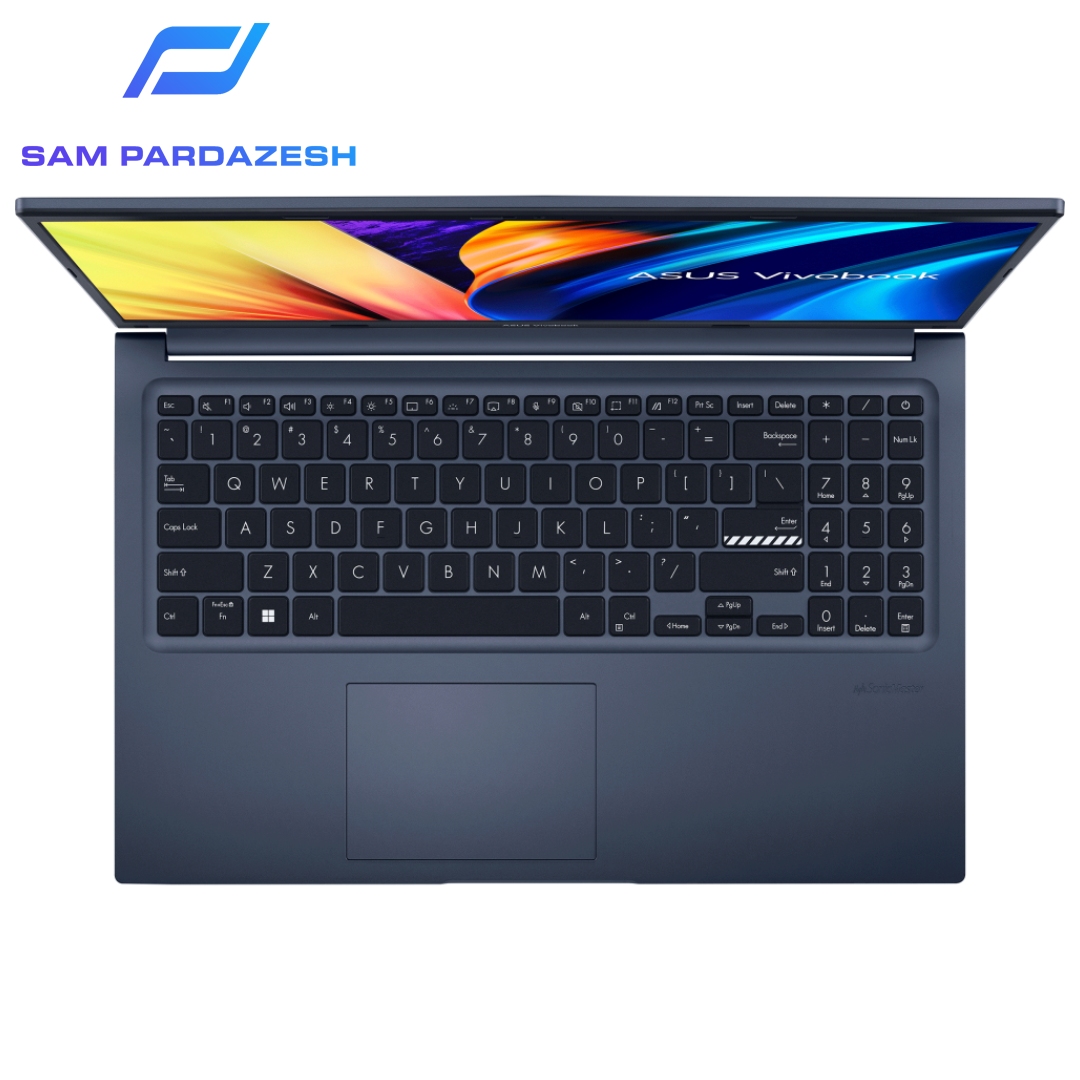 لپ تاپ ایسوس 15.6 اینچی Asus Vivobook 15 X1502VA-BQ548 Core i7 13620H 24GB 2TB SSD Intel — تصویر ۳