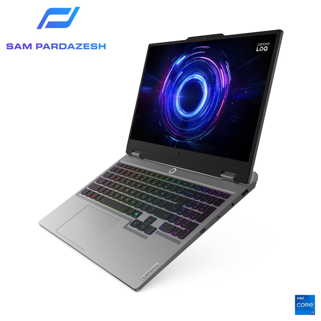 لپ تاپ گیمینگ لنوو 15.6 اینچی Lenovo LOQ 15IRX10 Core i5 13450HX 24GB DDR5 1TB SSD RTX5050 8GB — تصویر ۶