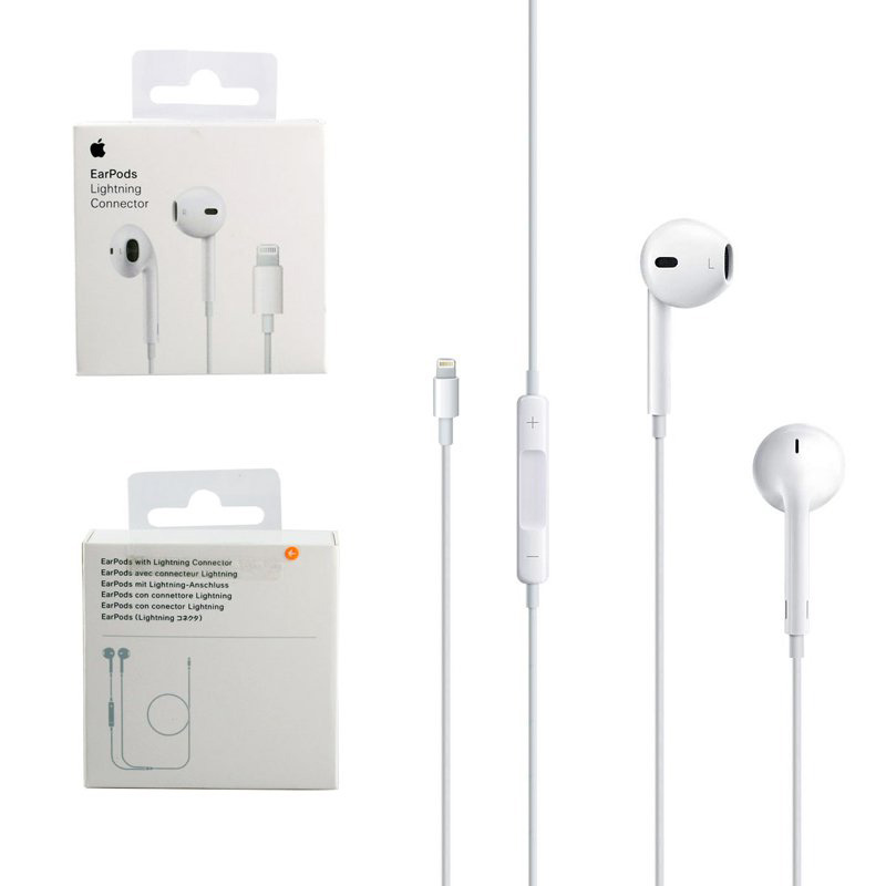 هندزفری اپل EarPods کانکتور لایتنینگ اورجینال