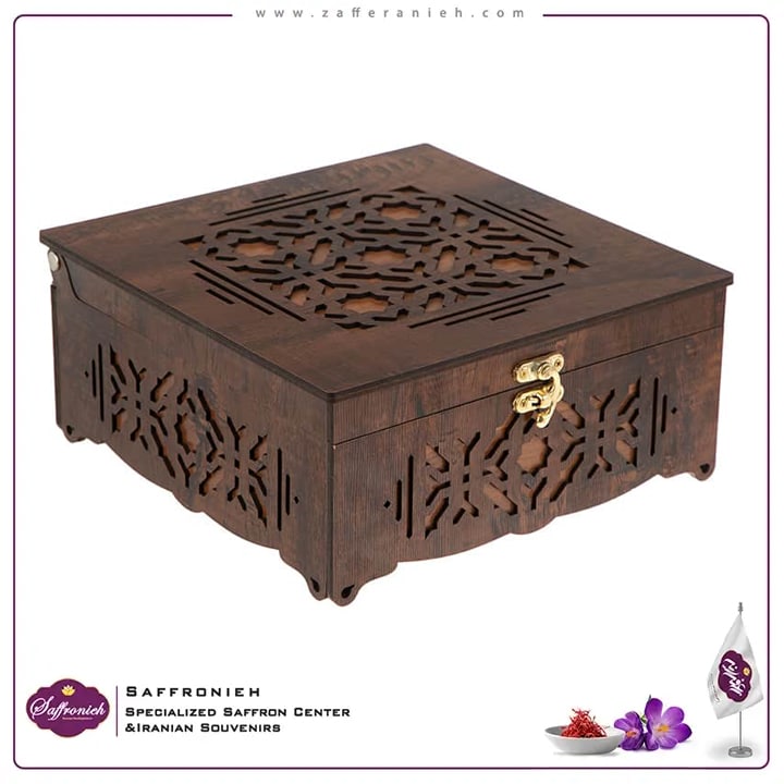 پک چوبی هدیه مدل گلسار کد Pz106 — تصویر ۴