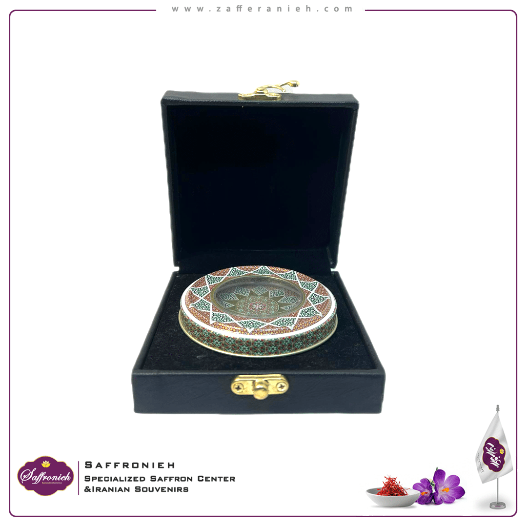 پک هدیه زعفران چرمی لادن
