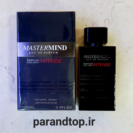 ادکلن فراگرانس وورد مستر ماند اینتنس FRAGRANCE WORLD MASTERMIND INTENSE(حجم 100میل)