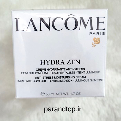 کرم هیدرا زن لانکوم آبرسان و مرطوب کننده ضد استرس حجم 50ML Lancome Hydra Zen Gel Cream(اصلی)