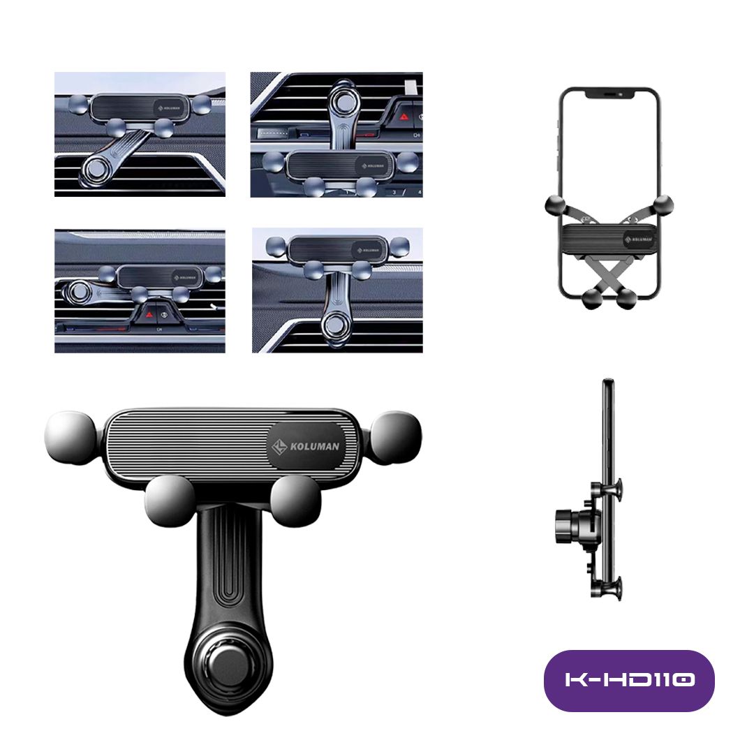 هولدر موبایل دریچه کولری کلومن مدل KOLUMAN K-HD110 — تصویر ۳