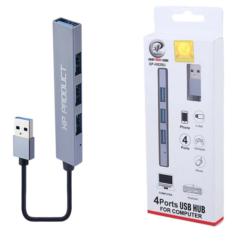 هاب 4 پورت USB 3.0 ایکس پی پروداکت XP-H828U