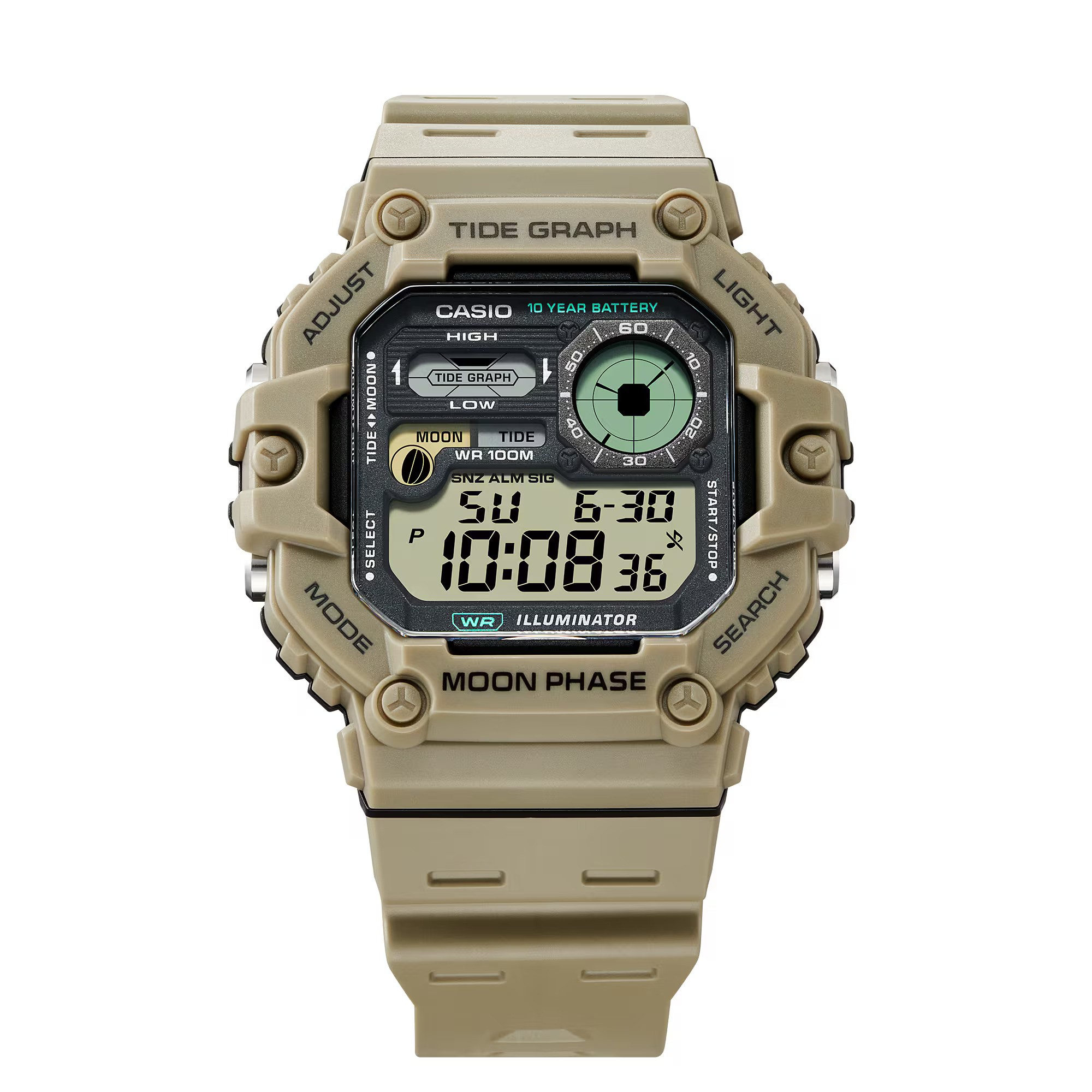 ساعت مچی مردانه کاسیو مدل CASIO WS-1700H-5AVDF — تصویر ۳