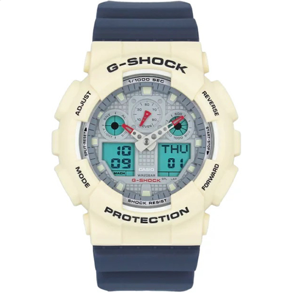 ساعت مچی مردانه کاسیو مدل CASIO GA-100PC-7A2DR
