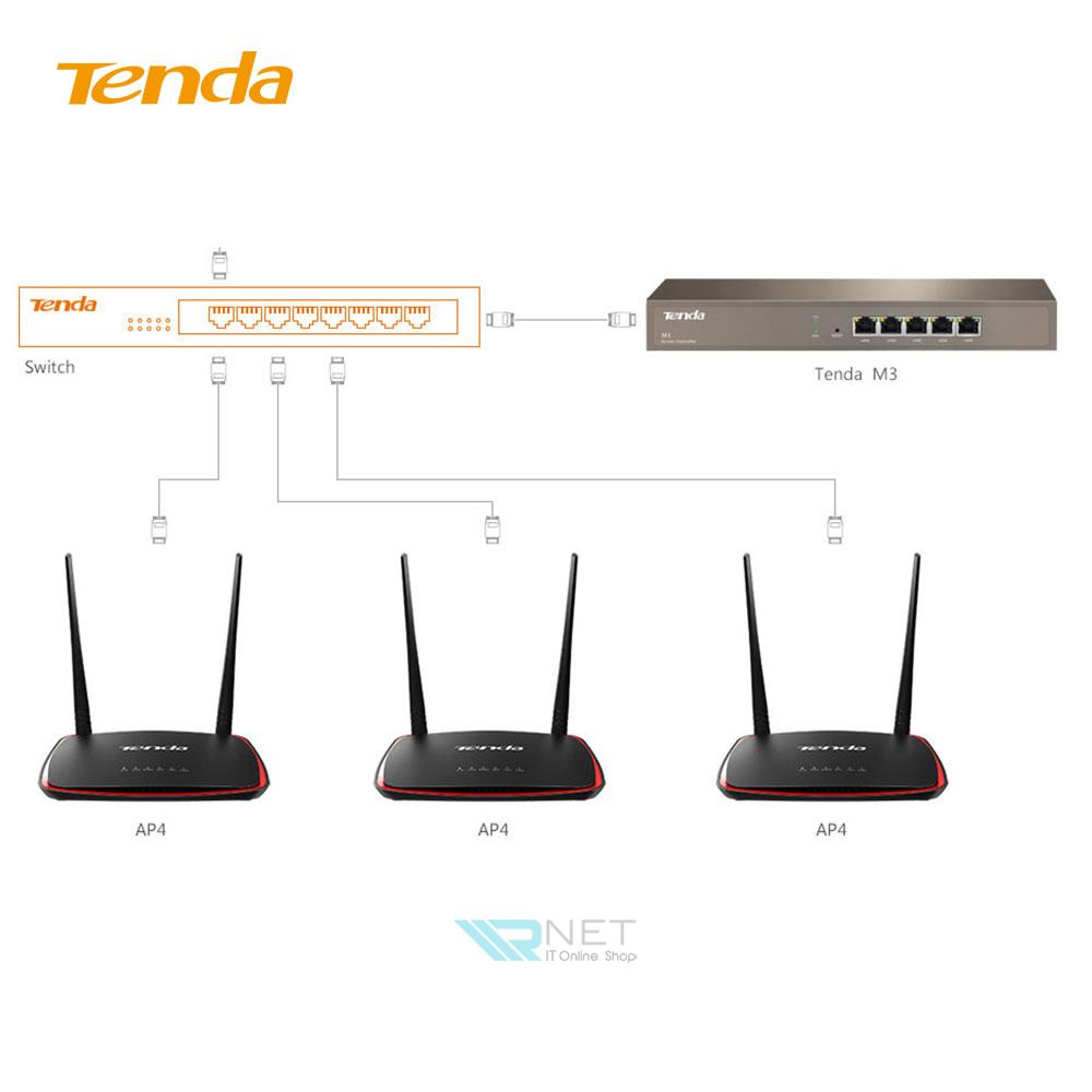 اکسس پوینت بی‌سیم 300Mbps تندا مدل Tenda AP4 — تصویر ۴