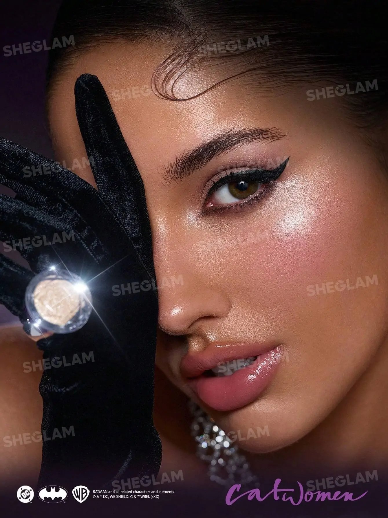 هایلایتر انگشتری شیگلم مدل زن گربه ای CATWOMAN — تصویر ۵