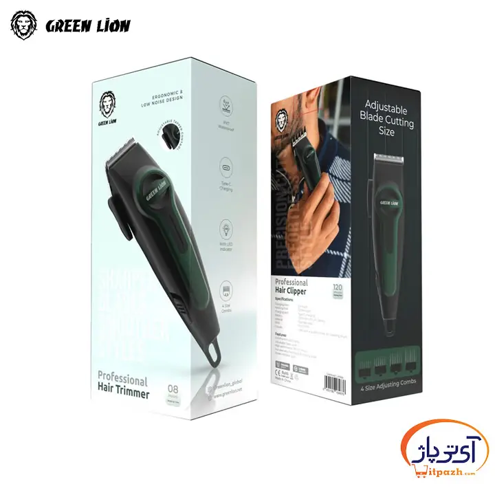 ماشین اصلاح موی سر و صورت گرین لاین Professional Hair Clipper — تصویر ۳