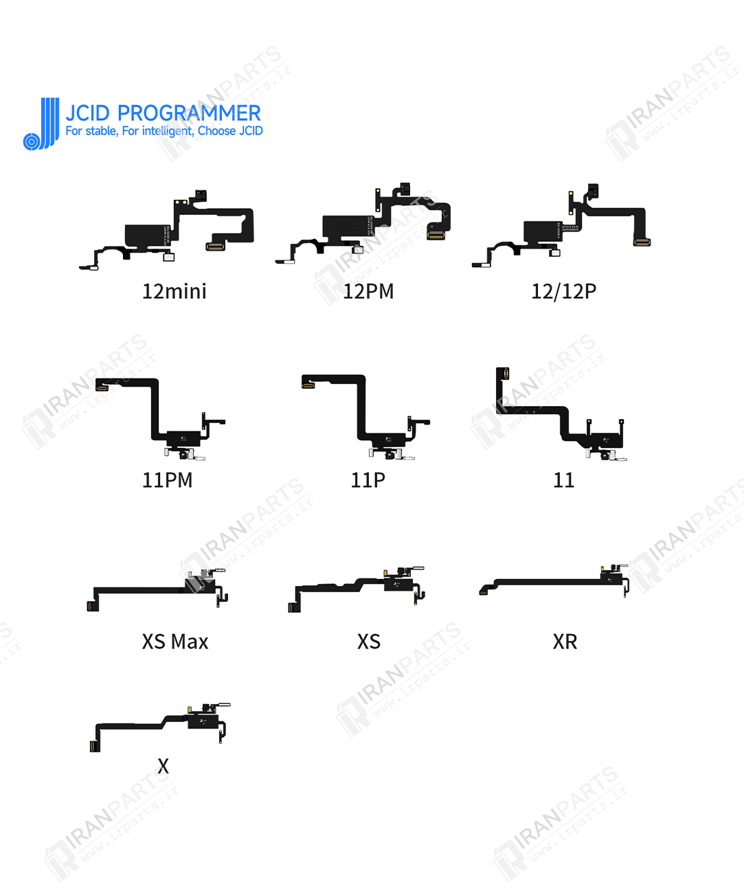 فلت سنسور فیس آیدی آیفون Receiver FPC برند JC