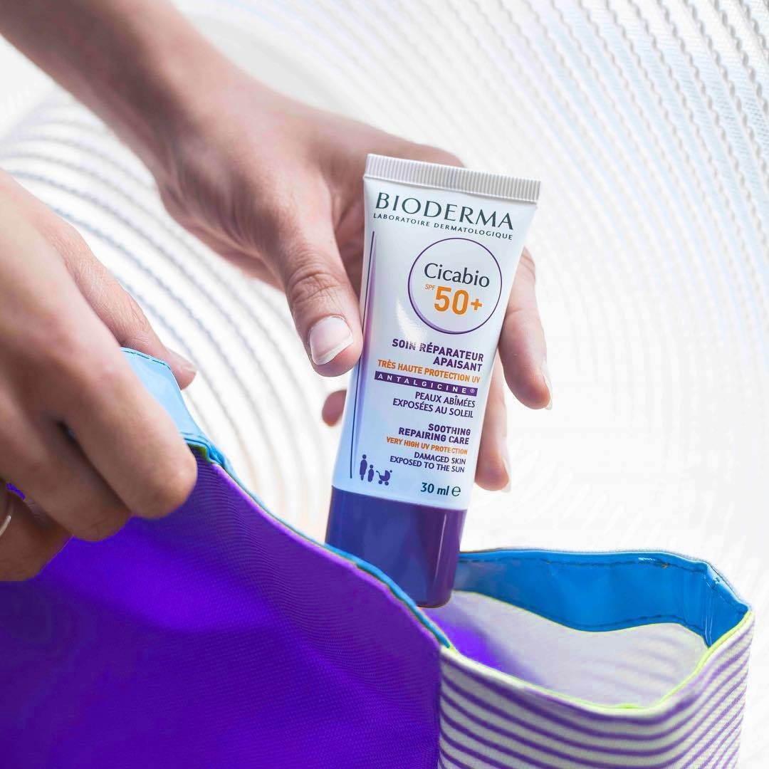 کرم ترمیم کننده پوست سیکابیو SPF50 بایودرما — تصویر ۴