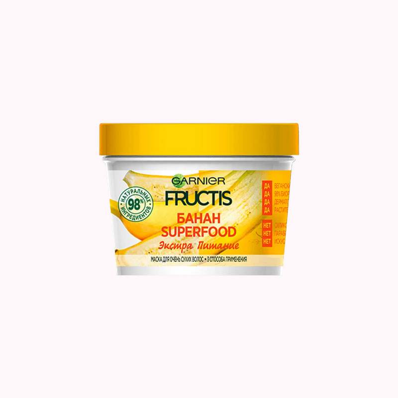 ماسک مو مغذی عصاره موز Fructis گارنیه