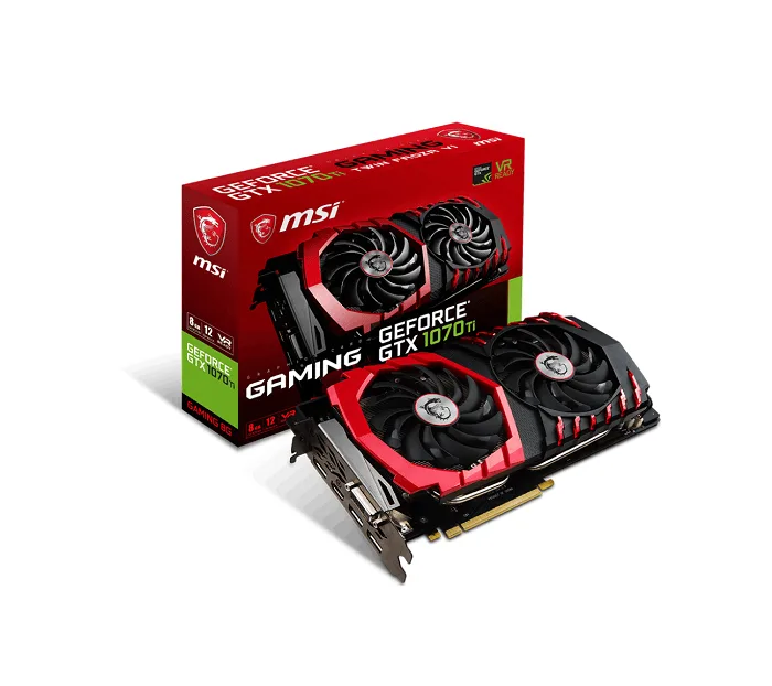 کارت گرافیک استوک ام اس ای Msi GeForce GTX 1070 Ti GAMING 8GB — تصویر ۲