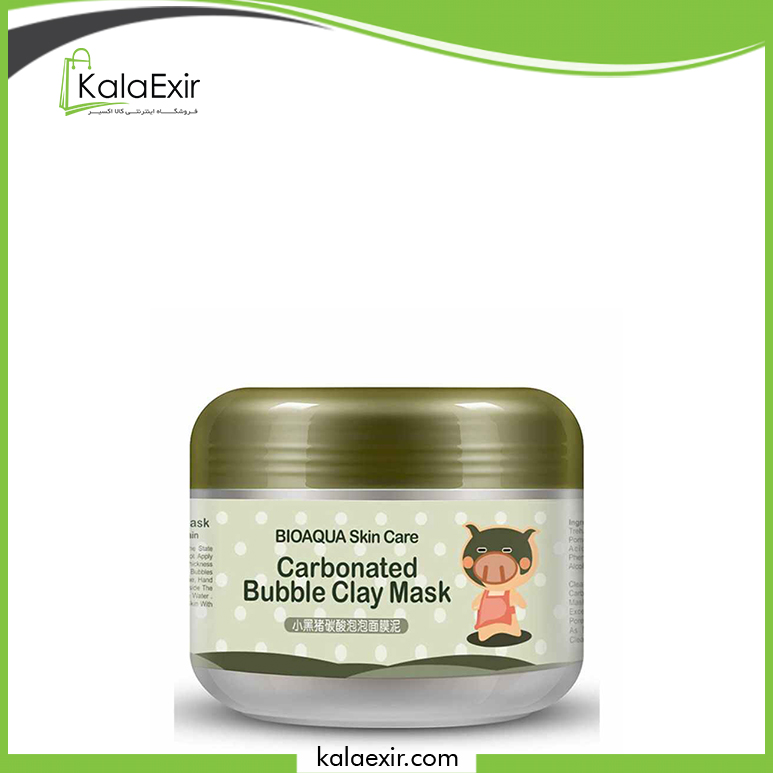 ماسک صورت بیوآکوا مدل Carbonated Bubble Clay — تصویر ۲
