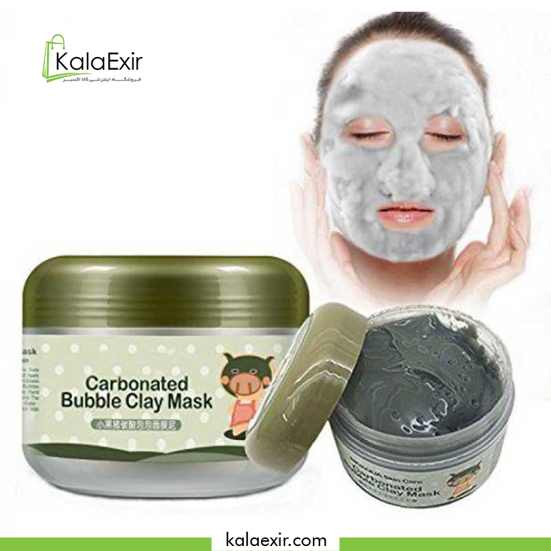 ماسک صورت بیوآکوا مدل Carbonated Bubble Clay — تصویر ۳