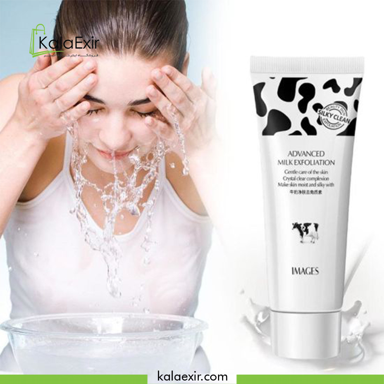 اسکراب لایه بردار ایمیجز مدل ژله ای شیر گاو — تصویر ۳