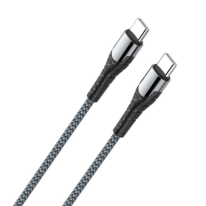 کابل USB-C الدینیو مدل LC102 طول 2 متر — تصویر ۴