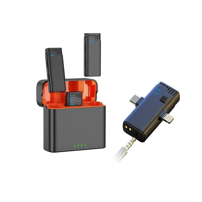میکروفون بی سیم Jmary MW-16 For Type C / Lightning — تصویر ۲