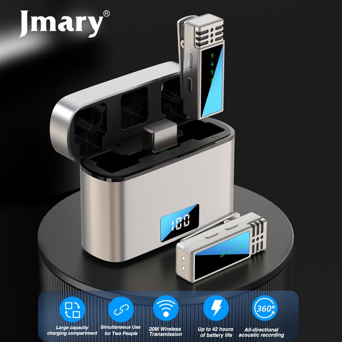 میکروفون بی سیم جی ماری مدل MW-15 برای آیفون — تصویر ۳
