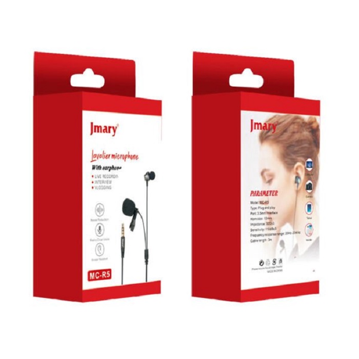 میکروفون یقه ای جیماری مدل Jmary MC-R5 Microphone — تصویر ۳