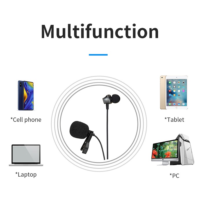 میکروفون یقه ای جیماری مدل Jmary MC-R5 Microphone — تصویر ۵