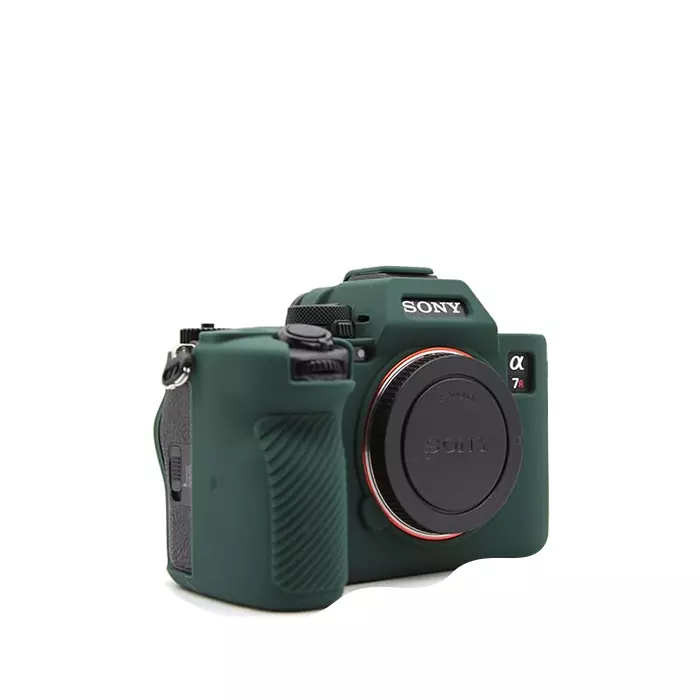 کاور سیلیکونی مدل A7R V سبز A7R V silicone cover (green) — تصویر ۳
