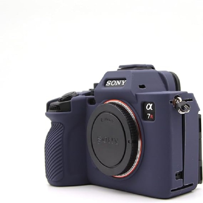 کاور سیلیکونی سرمه ایی A7R V silicone cover (Navy) — تصویر ۳