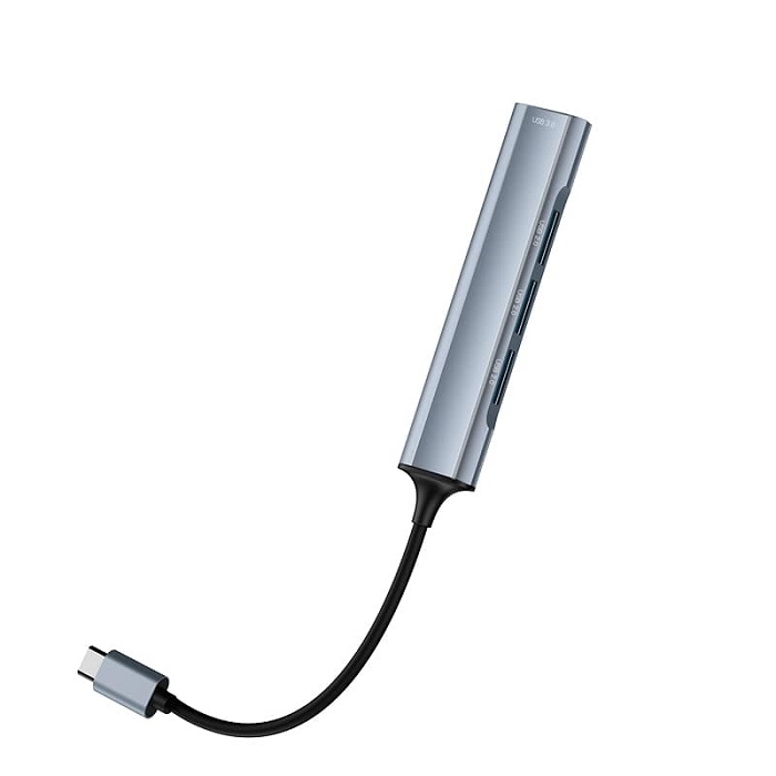 هاب 4 پورت یسیدو تایپسی Yesido HB17 4-in-1 HuB Adapter — تصویر ۴