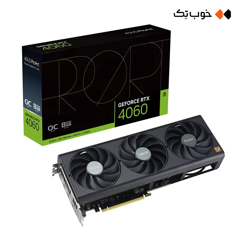 کارت گرافیک ASUS ProArt RTX 4060 OC 8G ( کارکرده )
