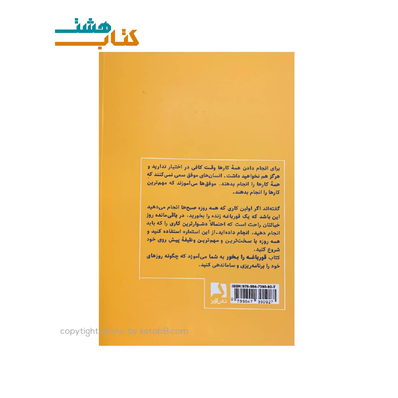 کتاب قورباغه را بخور ! اثر مهدی قراچه داغی — تصویر ۳