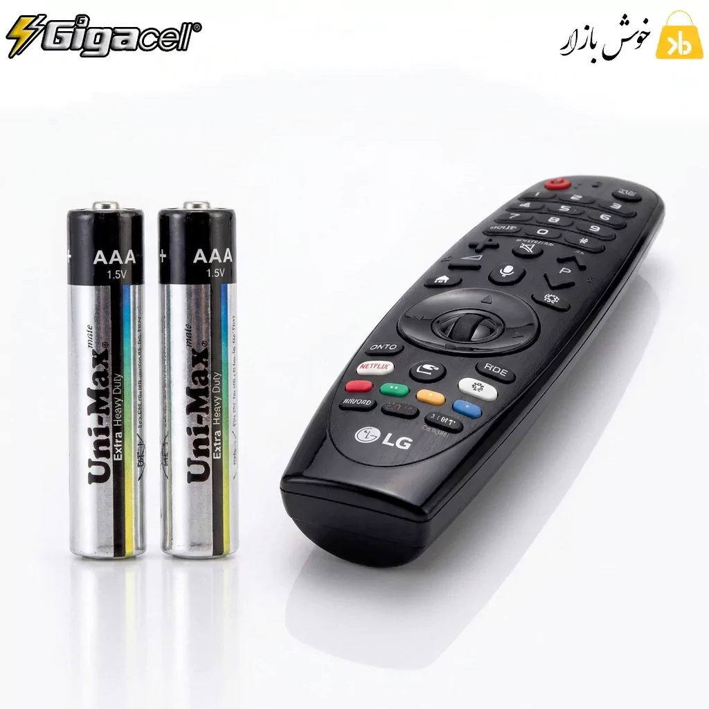 باتری نیم قلمی یونی‌مکس (Uni-Max) مدل Extra Heavy Duty — تصویر ۳