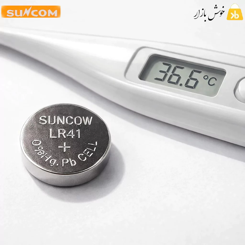 باتری ساعت سانکام (Suncom) مدل LR192 / LR41 /AG3 – پک 2 عددی — تصویر ۶