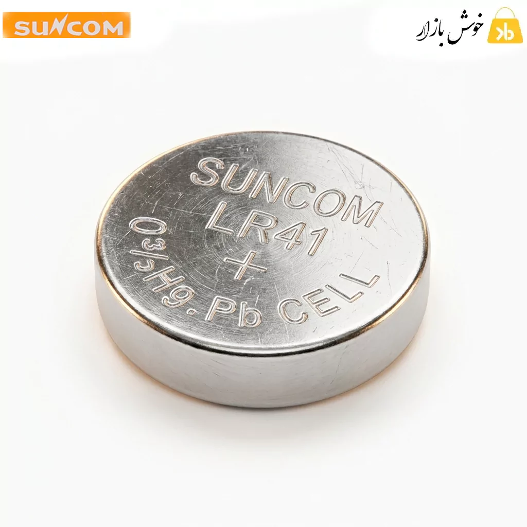 باتری ساعت سانکام (Suncom) مدل LR192 / LR41 /AG3 – پک 2 عددی — تصویر ۳